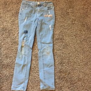 Ripped Justice jeans